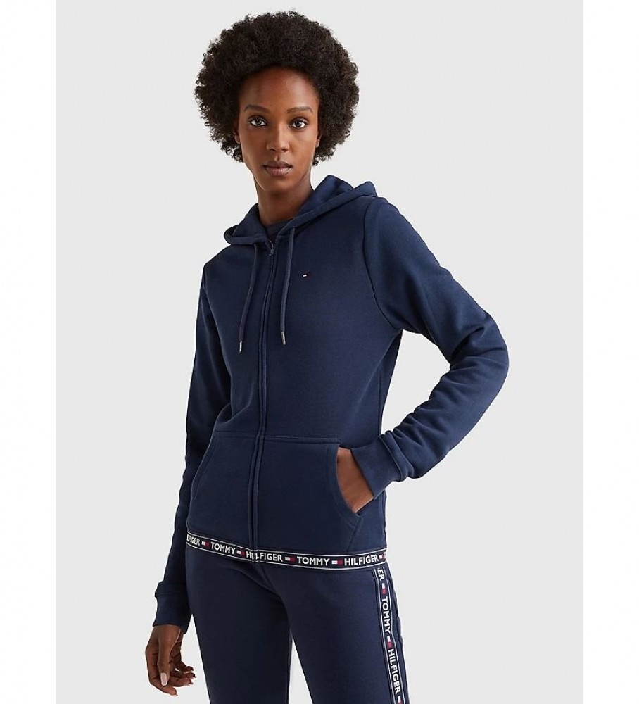 Moletom Tommy Hilfiger Terry Lounge, Azul Marinho