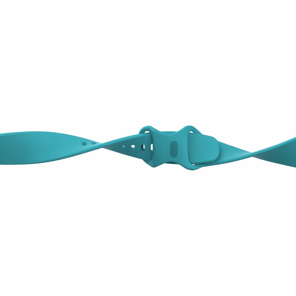 Fitbit Versa 4 / Versa 3 / Sense 2 / Sense Silikon Sport Armband (Gelenkumfang 160-200mm) - Türkis