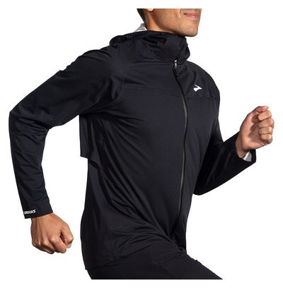 Veste Imperméable Brooks High Point Waterproof Noir