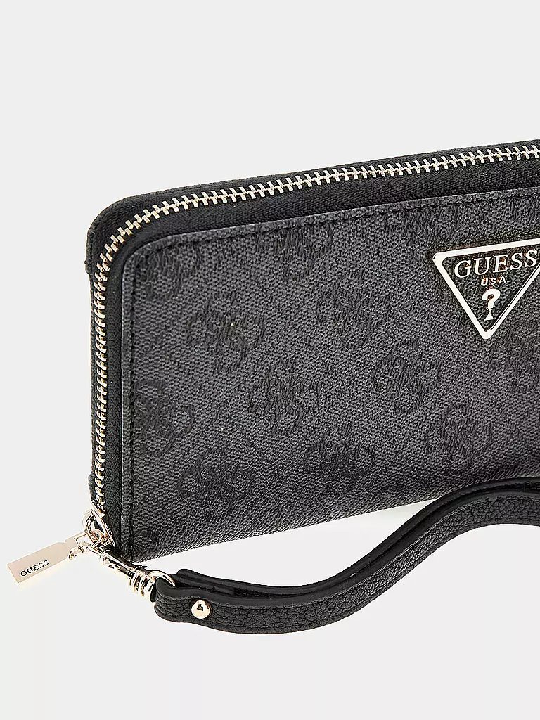GUESS Geldbörse LAUREL Large schwarz