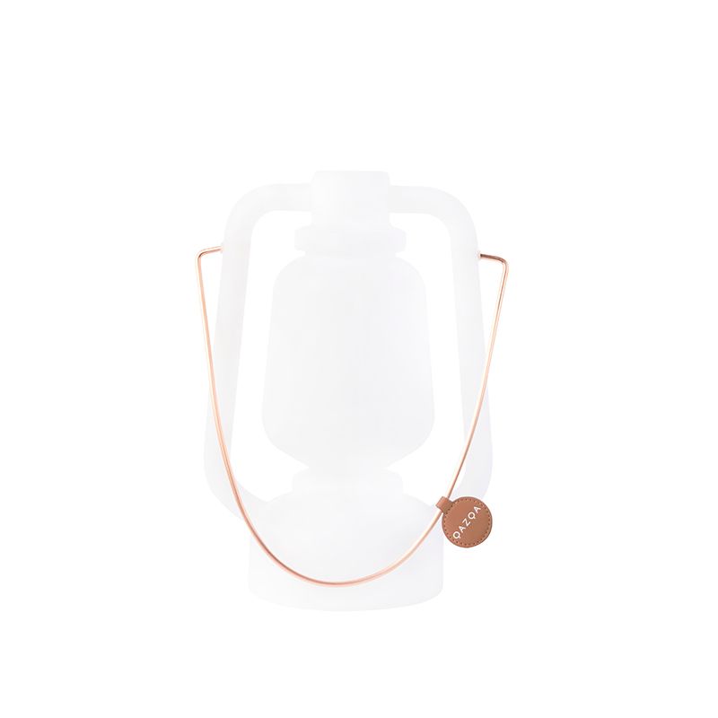 Tafellamp oplaadbaar 30 cm IP44 wit - Storm Small