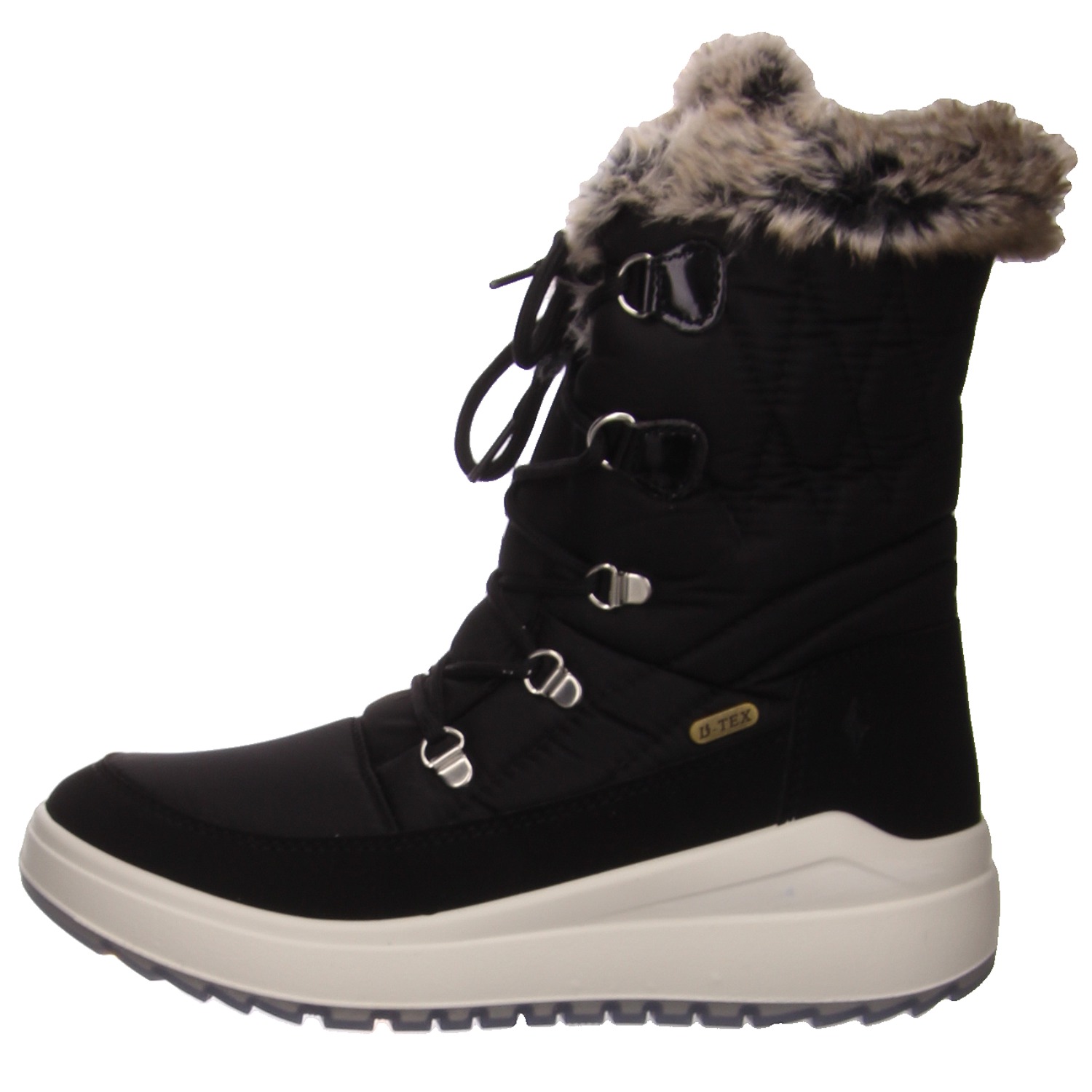 Lackner Schnürstiefel schwarz schwarz