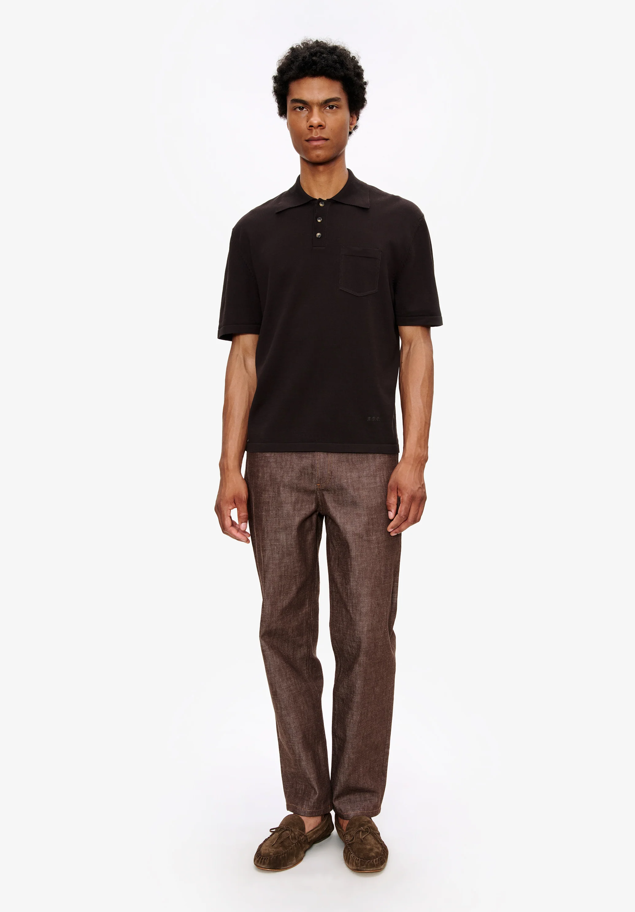 Jean Martin - Marron fonce