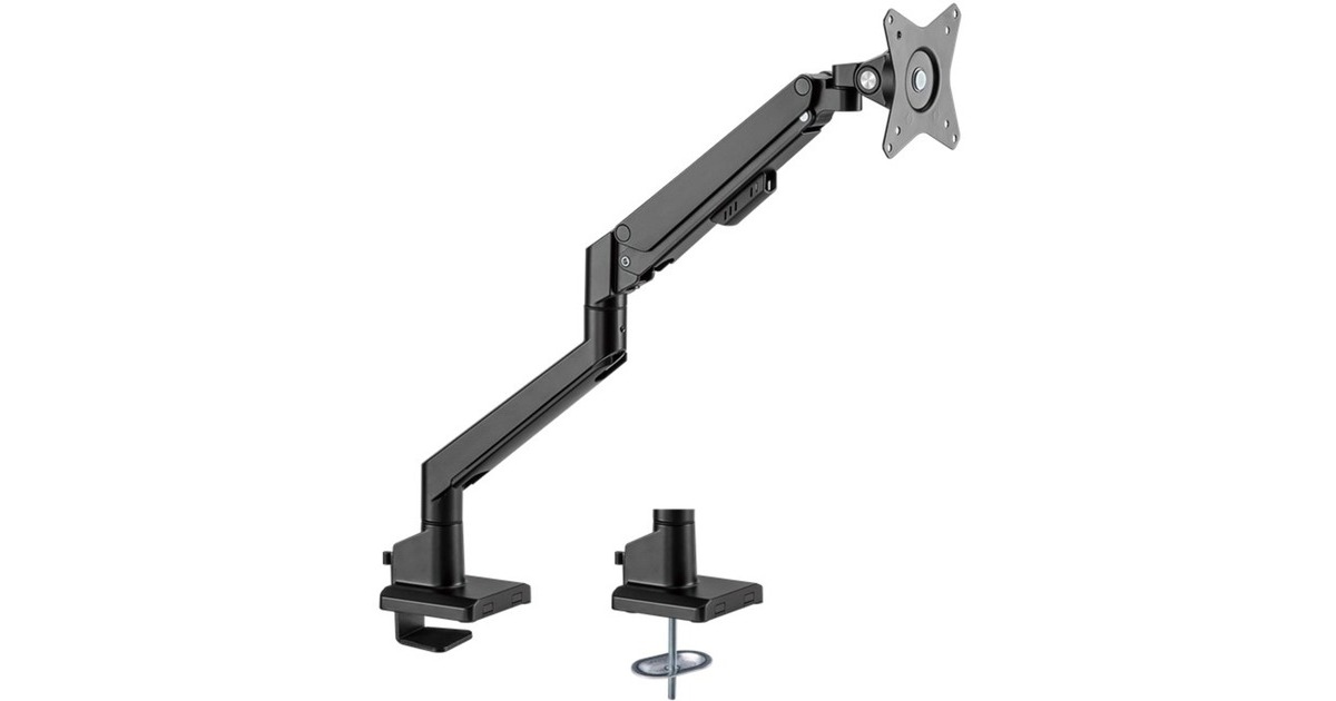 goobaySingle Monitor Mount, 17 tot 32 inch monitorarm  (Zwart)