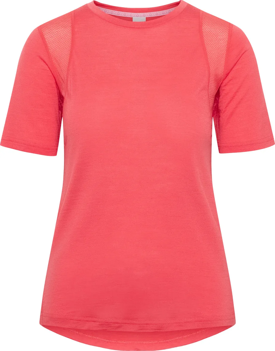 Kari Traa Embla Wool Tee Light Red