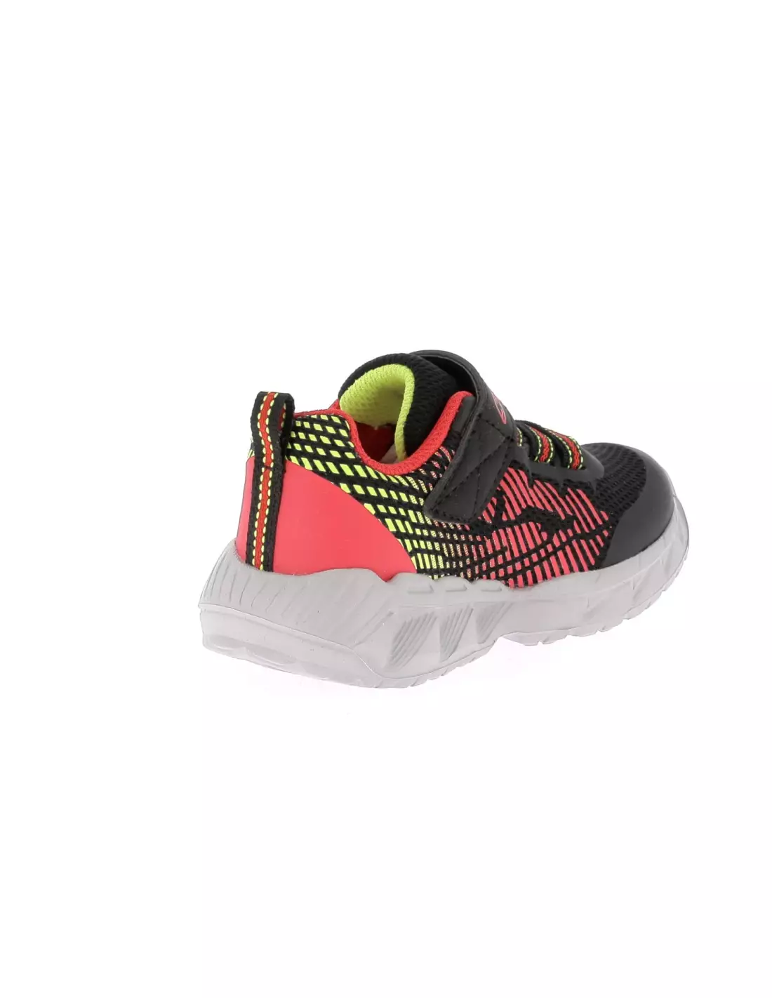 SKECHERS MAGNA LIGHTS GRUX - Baskets BLACKREDLIME