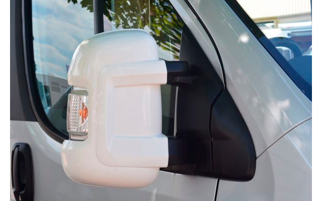 Milenco Spiegel Schutzkappe für Fiat Ducato, Peugeot Boxer und Citroen Relay 2 Stück
