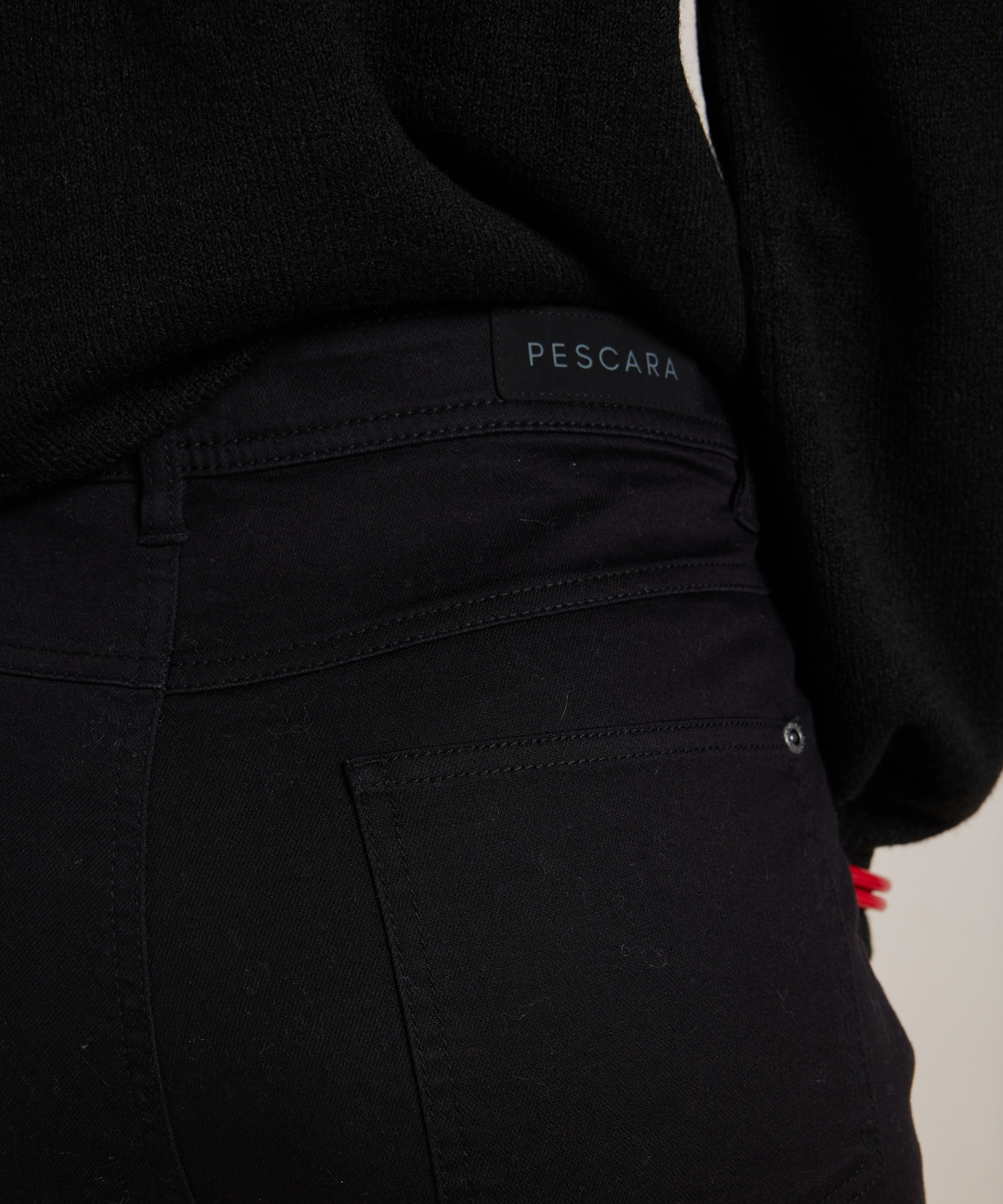 slim fit broek stretch twill