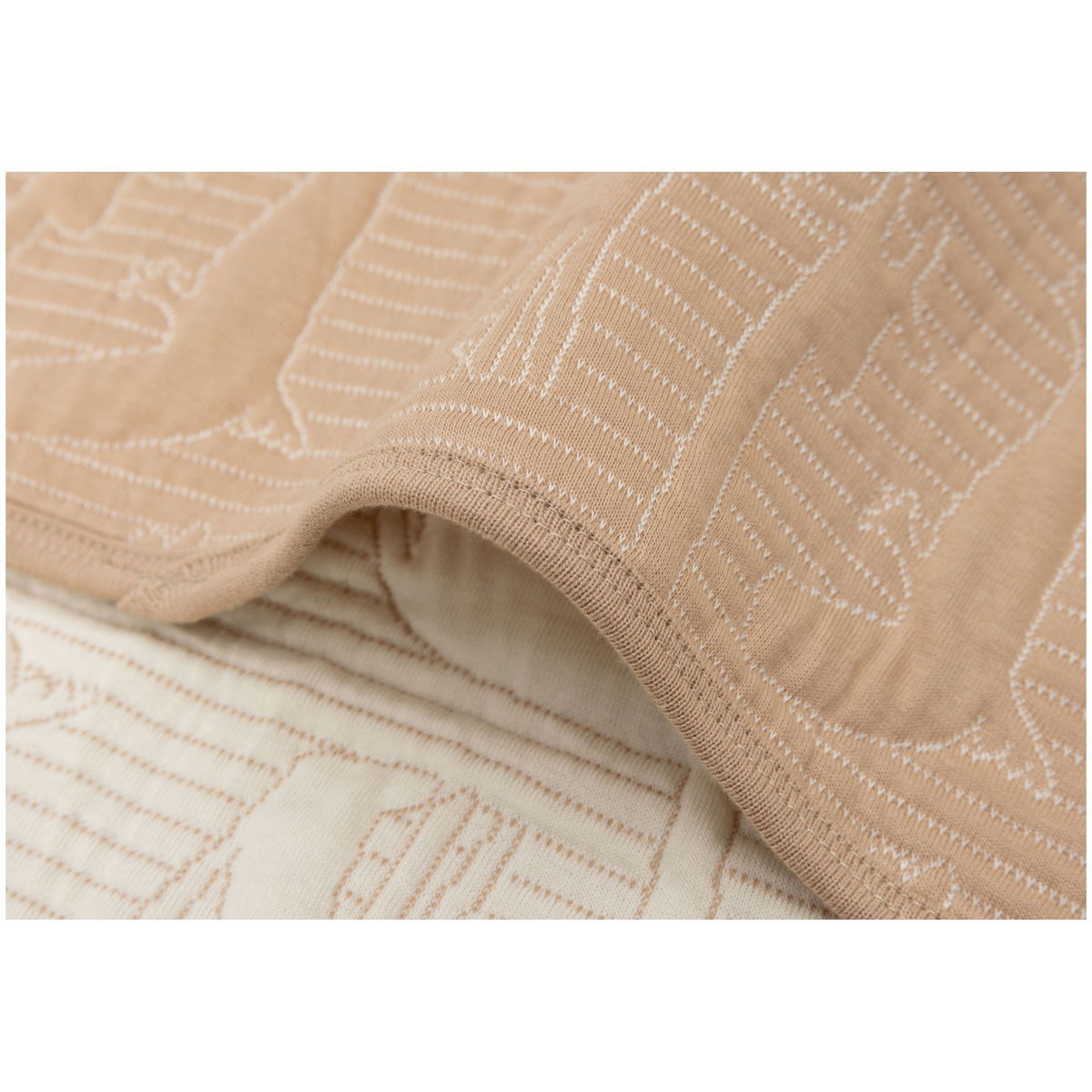 JolleinJollein   Decke Jersey Jungle Jambo biscuit-oatmeal 75x100cm