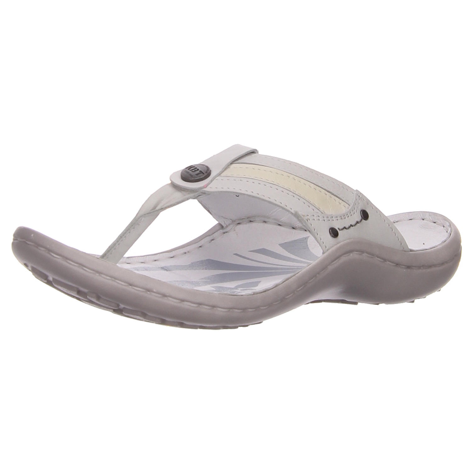 Krisbut Pantolette weiß weiss/weiss kombi