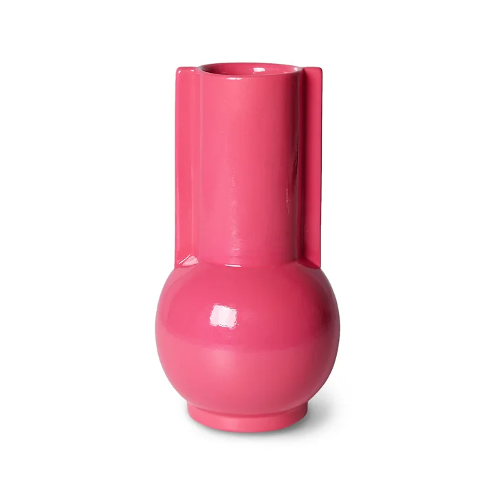 HKliving - Keramikvase, hot pink