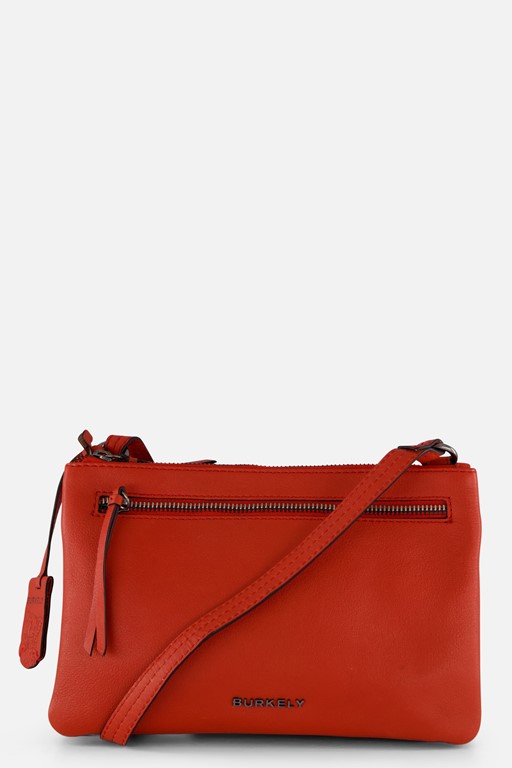Burkely Rock Ruby Double Pocket Tas rood