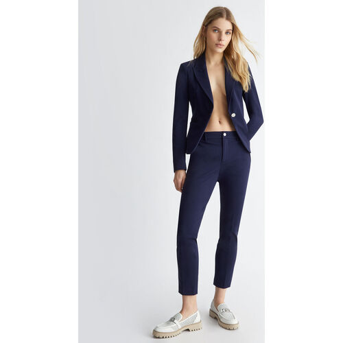 Liu Jo - Pantalón chino elástico Azul