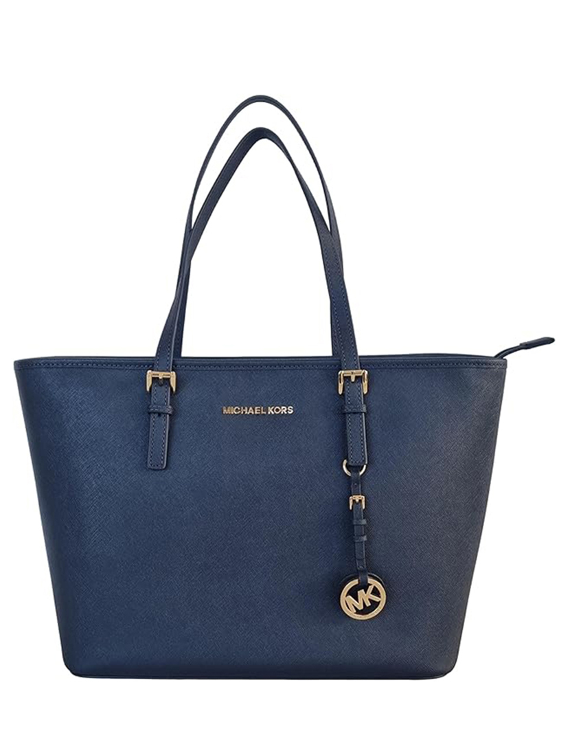Navy Jet Set Travel Tote