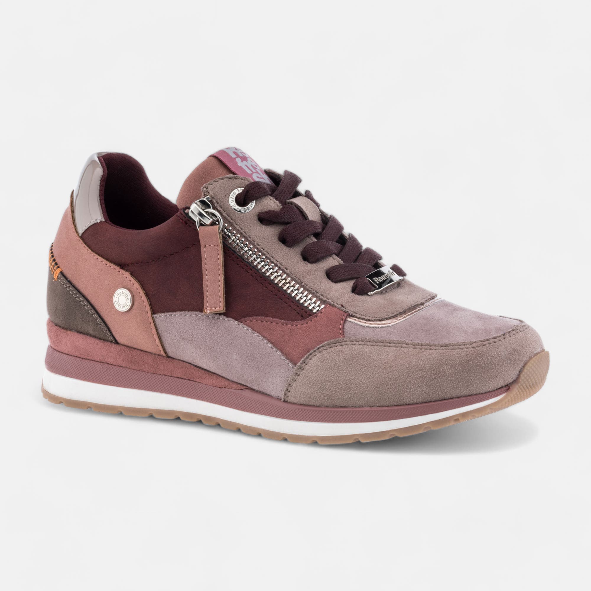 Baskets basses Femme rose