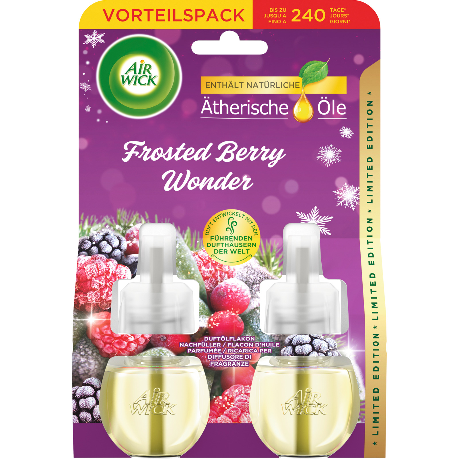 Airwick Lufterfrischer Frosted Berry Nachfüllpack 2 x 19 ml