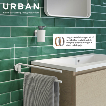 Tiger zeepdispenser Urban wit