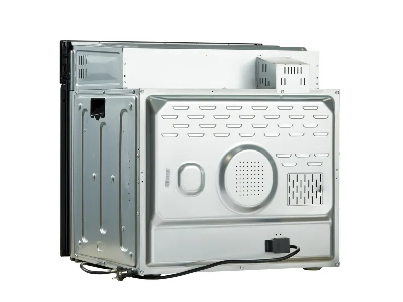 Scandomestic XO 6800 - Ovn - til indbygning - niche - bredde: 56 cm - dybde: 56 cm - højde: 59 cm - med selv-rengøring - Klasse A - sort glas