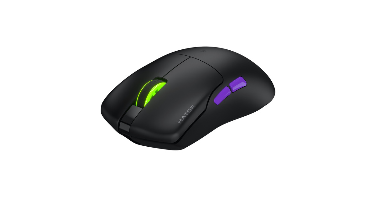 HatorPulsar 3 Ultra 4K Wireless gaming muis  (Zwart, 400 - 30.000 DPI, RGB, 2.4GHz / Bluetooth 5.1 / USB)