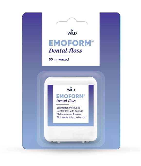 EMOFORM Zahnfaden gewachst 50m 1 Stk