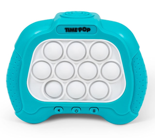 Time Pop Push Popper Game, Blue