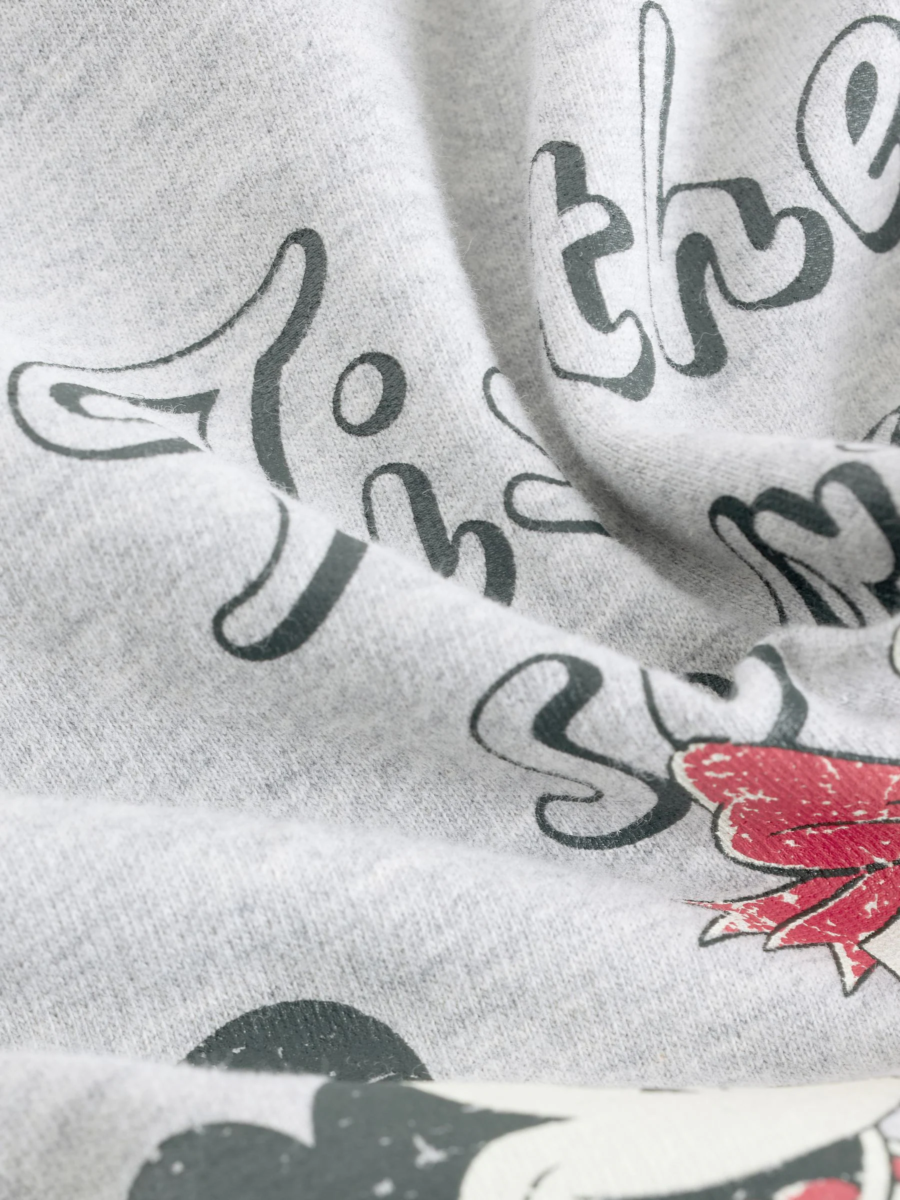 Grey Christmas Minnie Mouse - Sweater met lange mouwen en print (3-16jr)