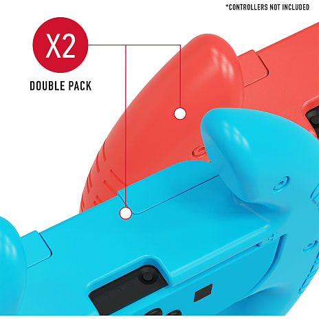 Nintendo Switch Joy-Con Racing Wheels - blå/rød