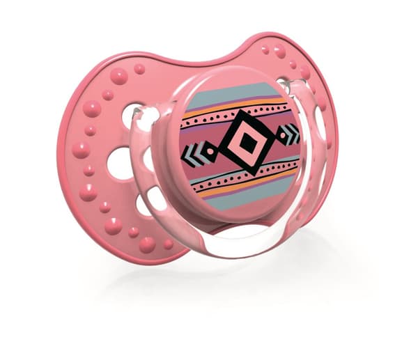 LOVI Dynamic soother silicone 6-18 months (2 pcs) Indian summer, 22/857girl