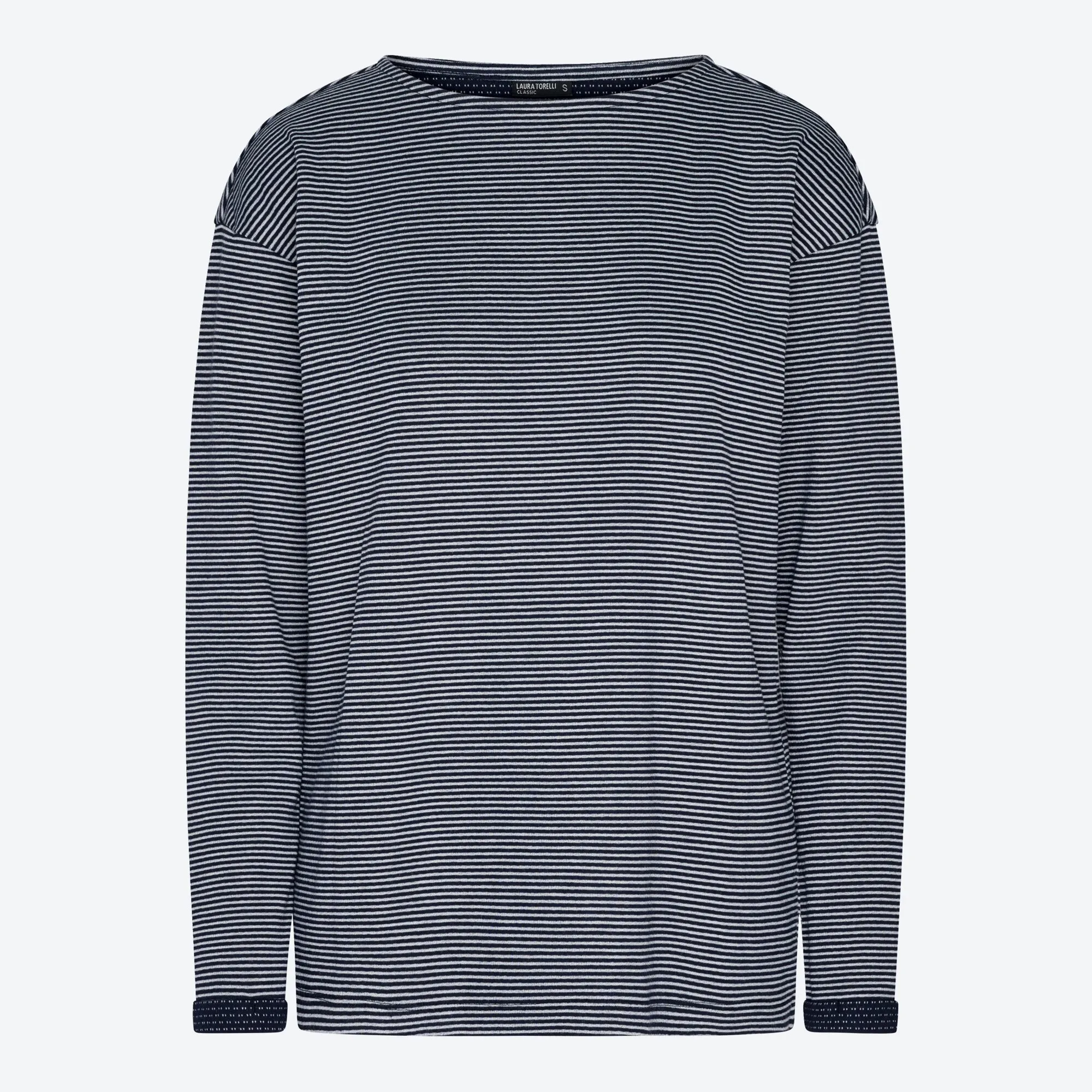 Damen-Shirt mit U-Boot-Ausschnitt