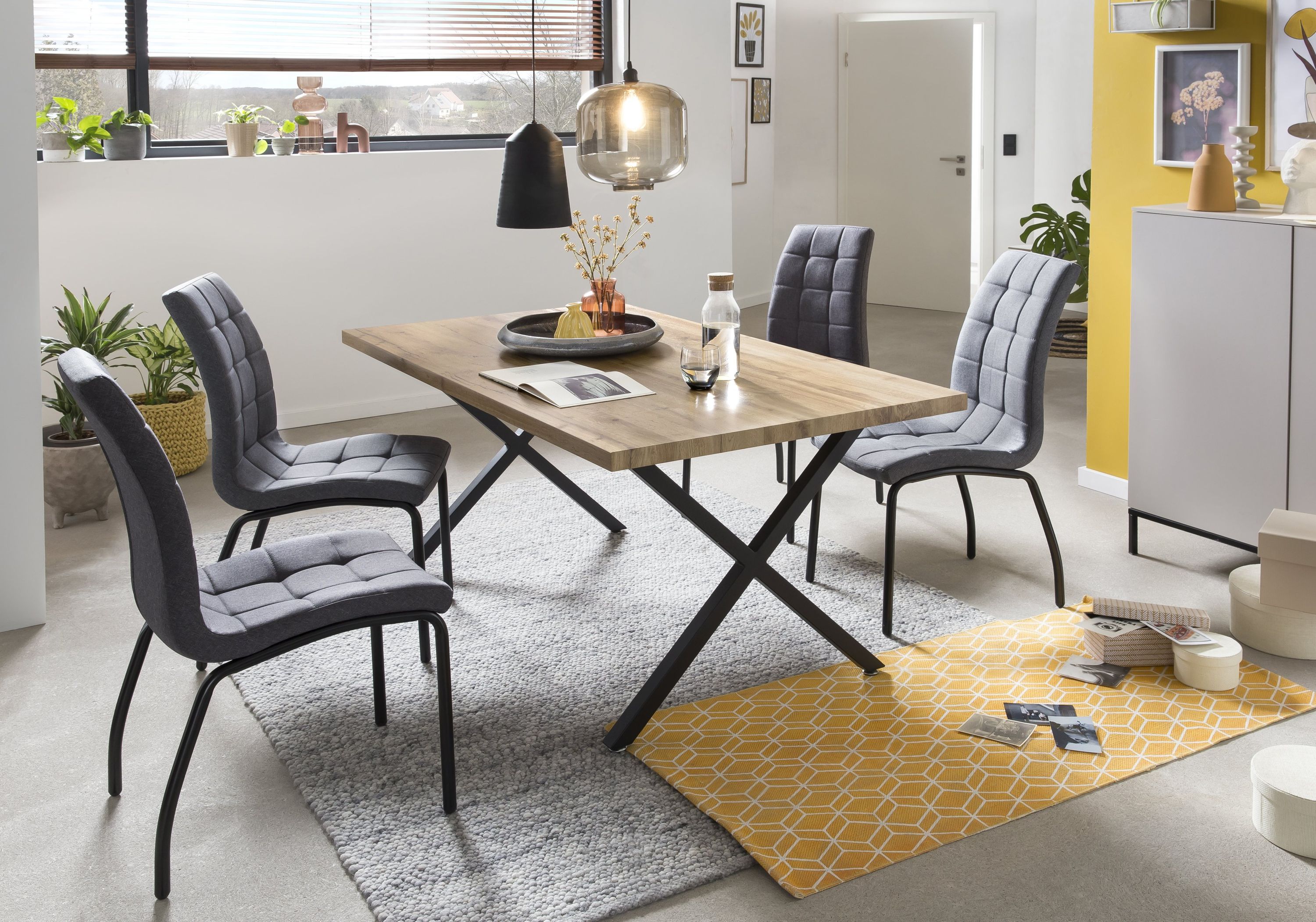 Tisch 160x90cm Esstisch Küchentisch Wohnzimmertisch Esszimmer Küche Möbel