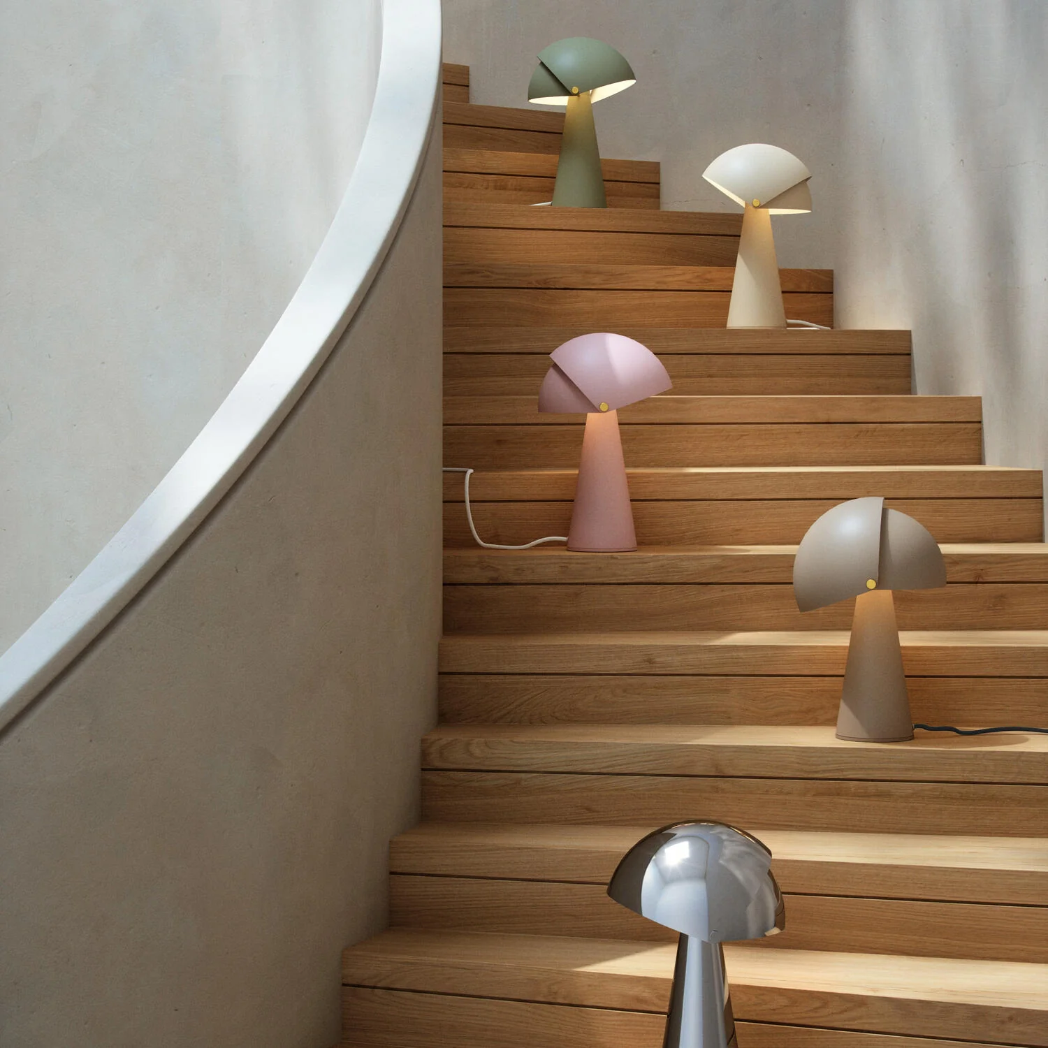 Design For The People  Align bordlampe - brun