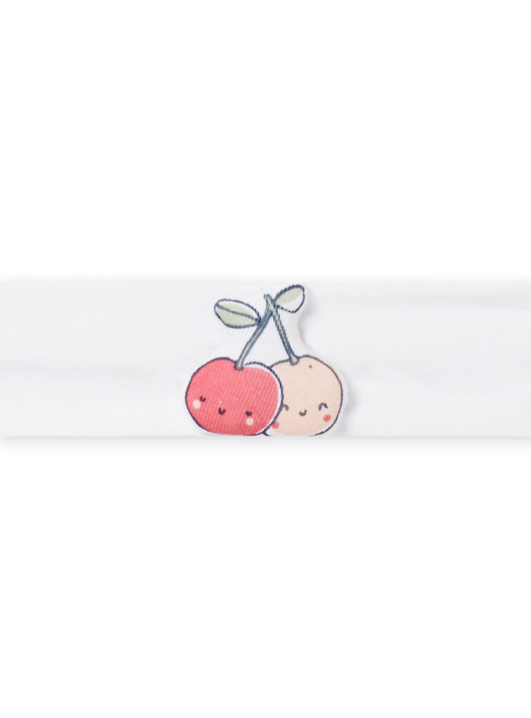 Bandeau blanc naissance fille