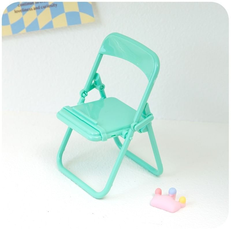 Momoi - Mini stoel bureau telefoonstandaard (verschillende ontwerpen) / set