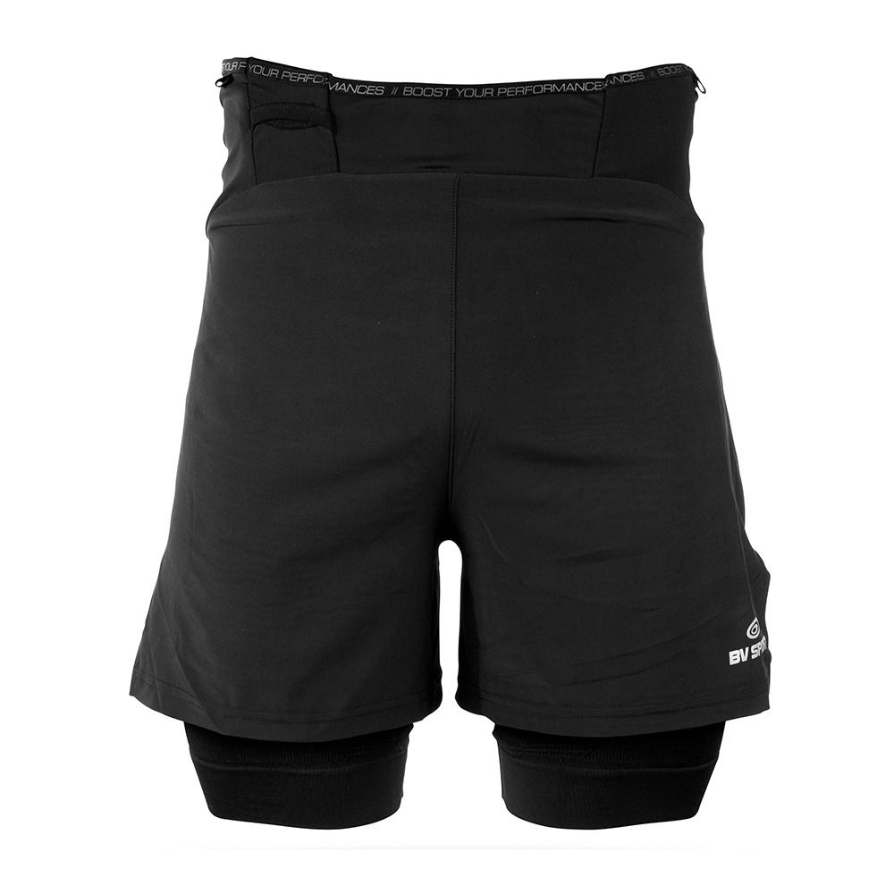 BV Sport CSX EVO2 COMBO - Short 2 en 1 noir