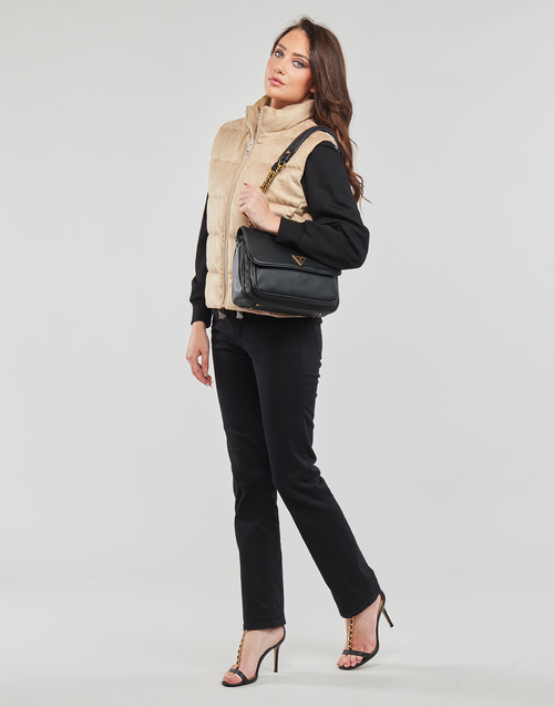 Guess - JOLE SUEDE PUFFER VEST Beige
