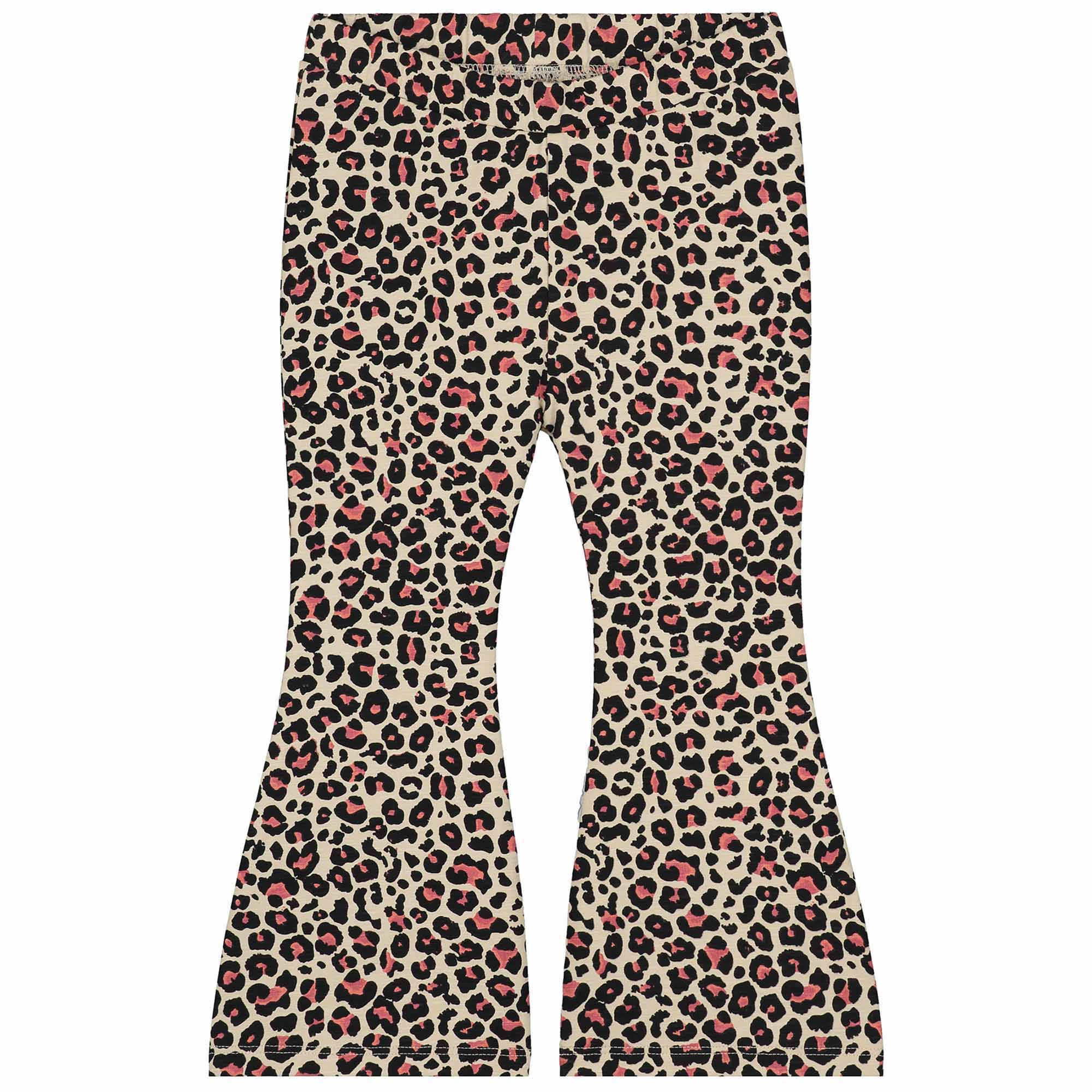 Prénatal baby broek  dierenprint bruin