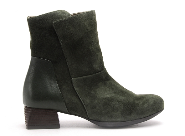 Think boots bottine talons femme 6847000 vert