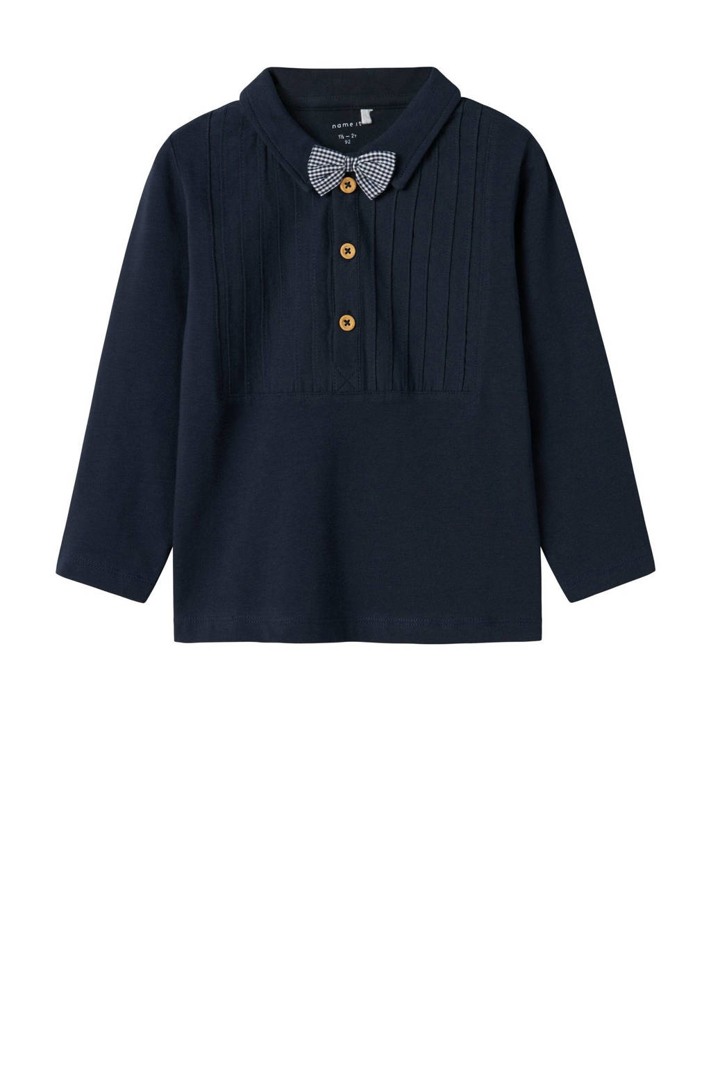 NAME IT longsleeve NMMRUMLE donkerblauw