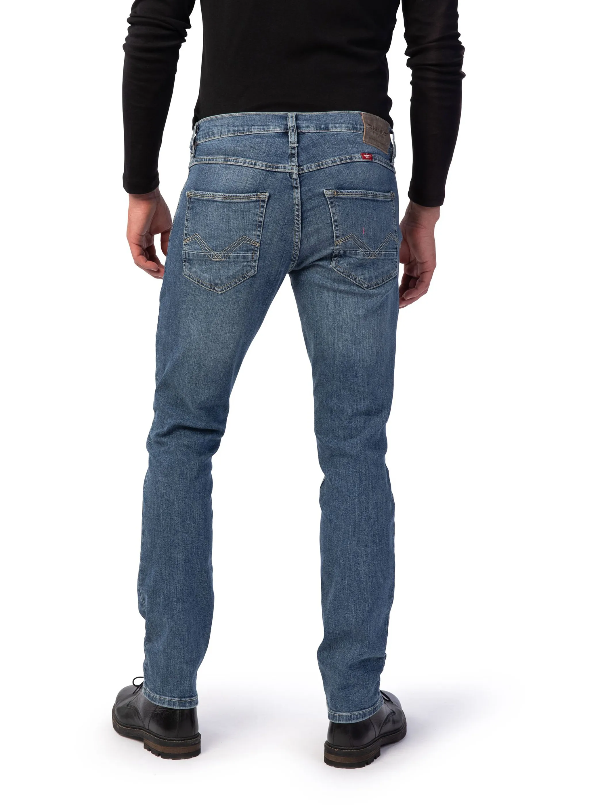 Herren Jeans Slim Straight Stretch