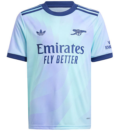 adidas Performance Fußballtrikot - AFC 3 JSY Y - CLAQUA/LTFLPU
