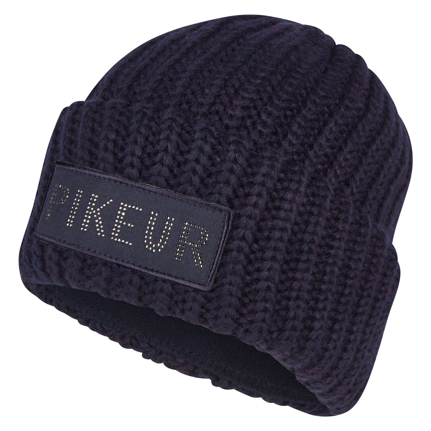 PIKEUR Sports Collection Beanie mit Strass Batch - nightblue