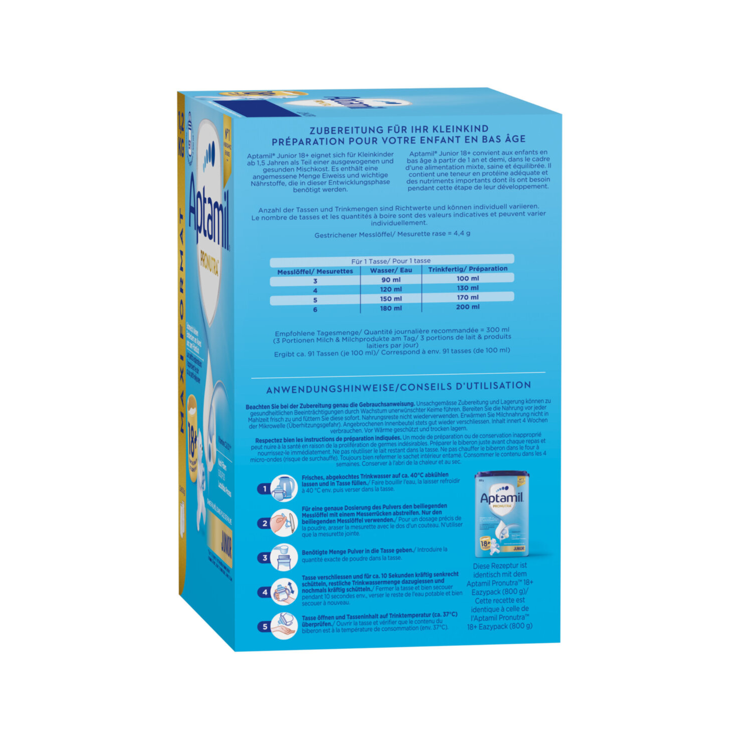 Aptamil Pronutra Maxi Format Folgemilch 18+ Monate