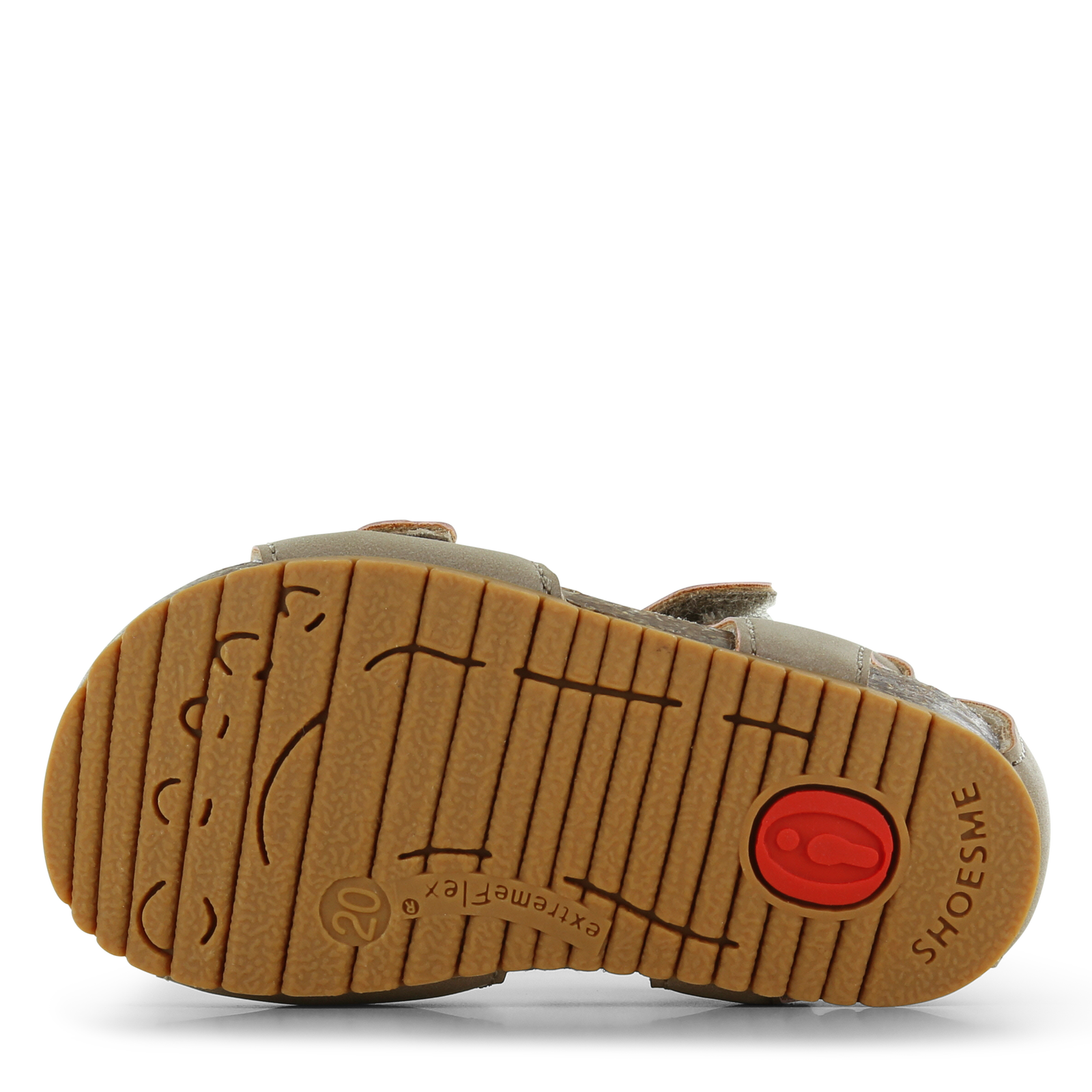 Shoesme taupe sandaal Microfiber leer | Jongens schoenen