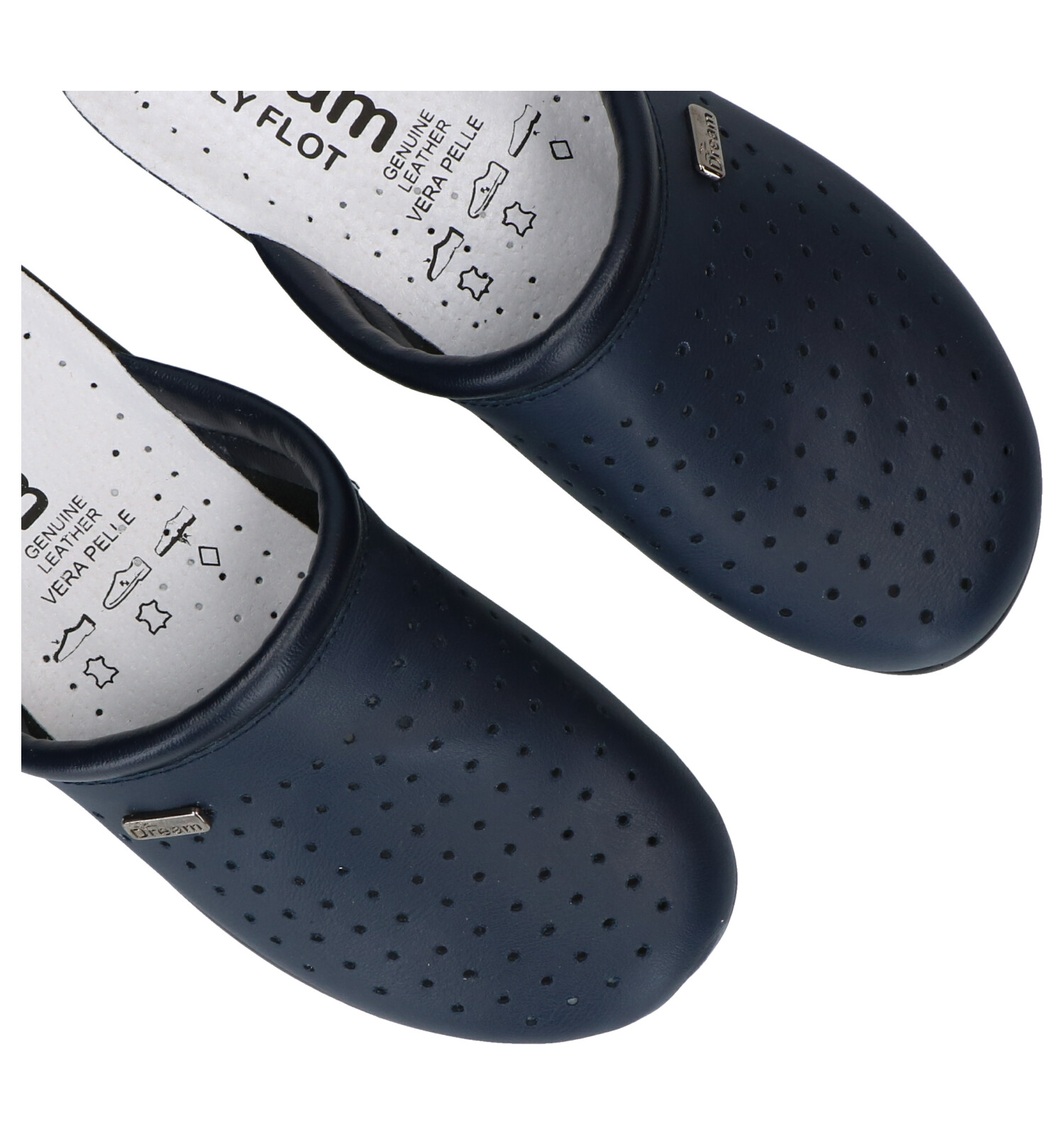 Pantoffels blauw