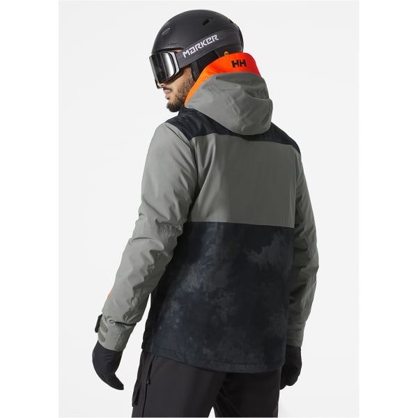 Veste de ski HELLY HANSEN POWDREAMER 2.0 JACKET CONCRETE