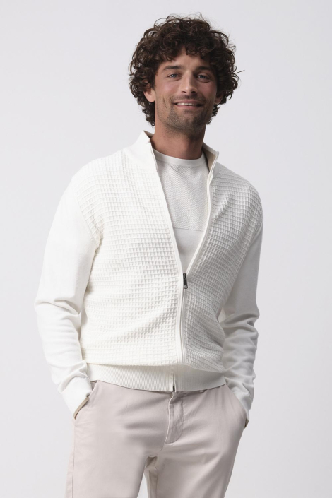 Campbell ecru heren vest