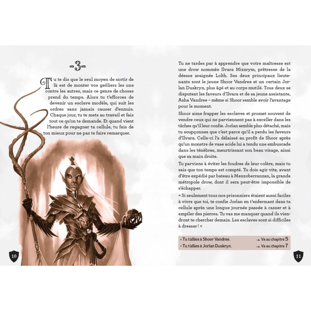 Dungeons & Dragons - La Quête dont tu es le Guerrier - Les évadés de l'Outreterre