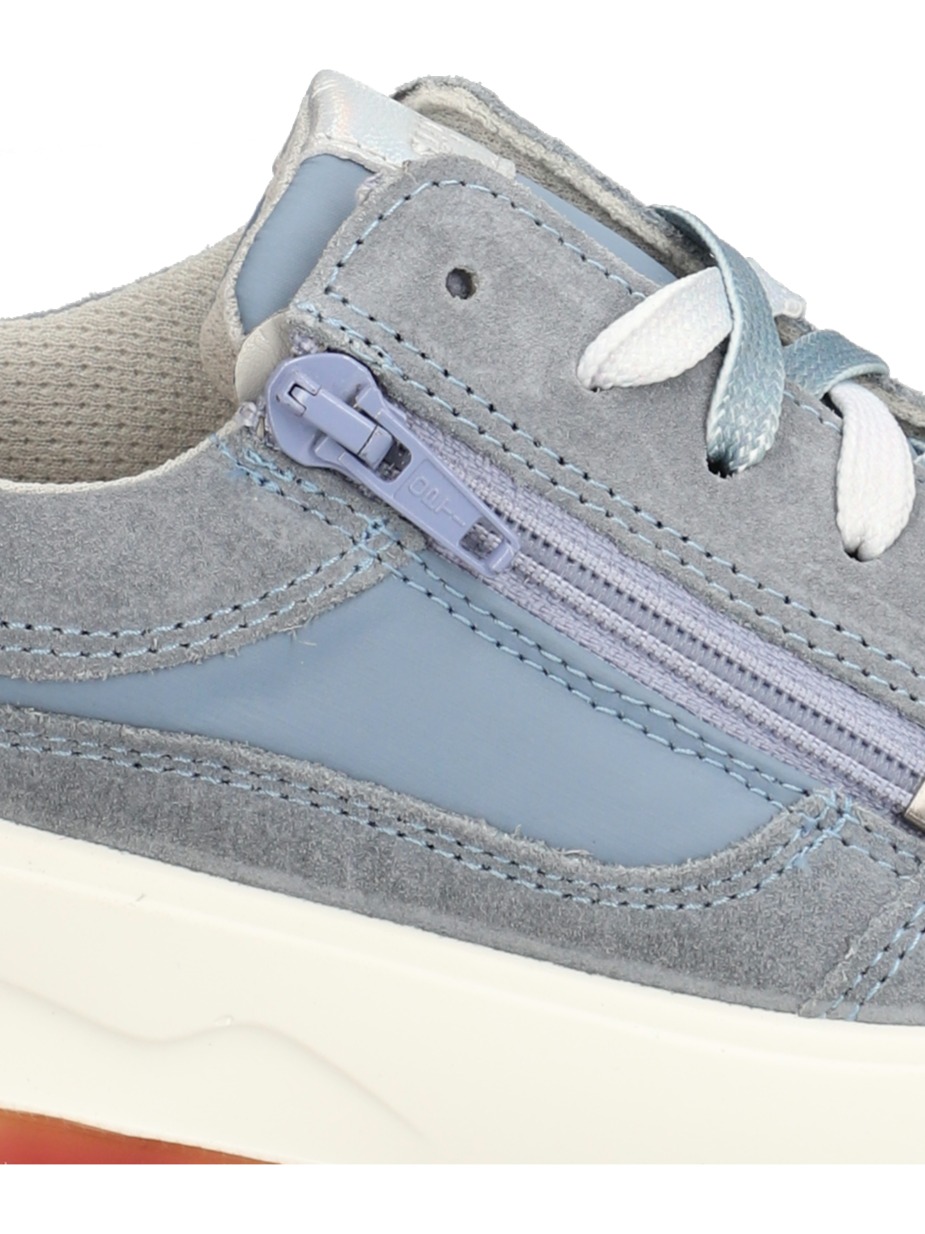Lederkombination Sneaker