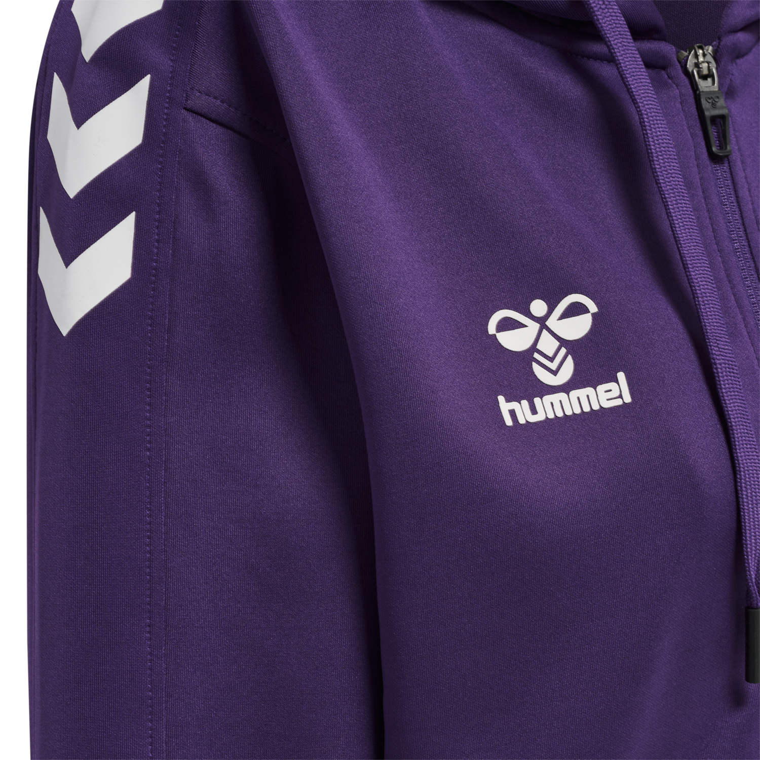 hmlCORE XK POLY ZIP HOOD SWEAT WOMA