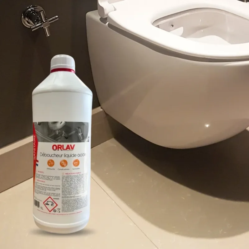 ORLAV - Déboucheur liquide canalisation - 1L
